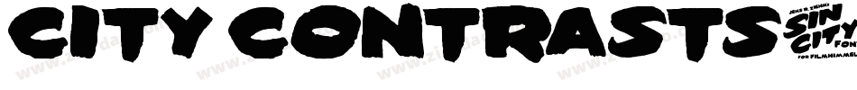 City Contrasts字体转换